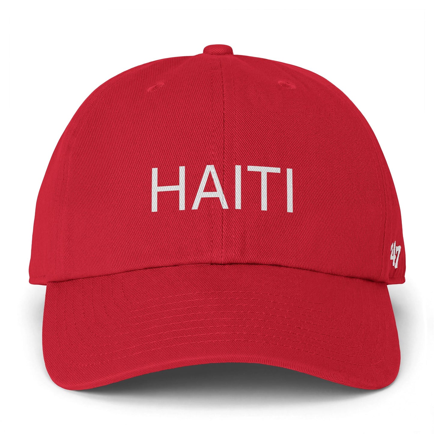HAT — 'HAITI' Embroidered Baseball Cap