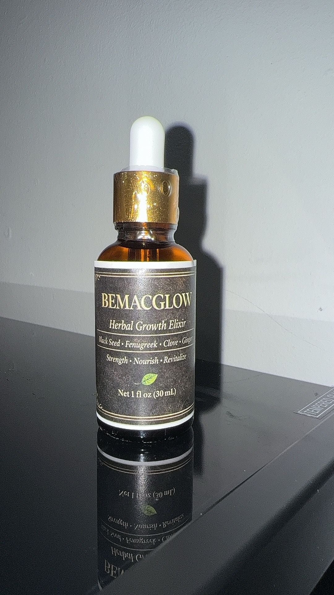 BemacGlow Herbal Hair Growth Oil for Breakage & Thinning Hair