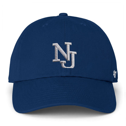 NJ Embroidered Clean Up Cap — Classic Adjustable Baseball Hat