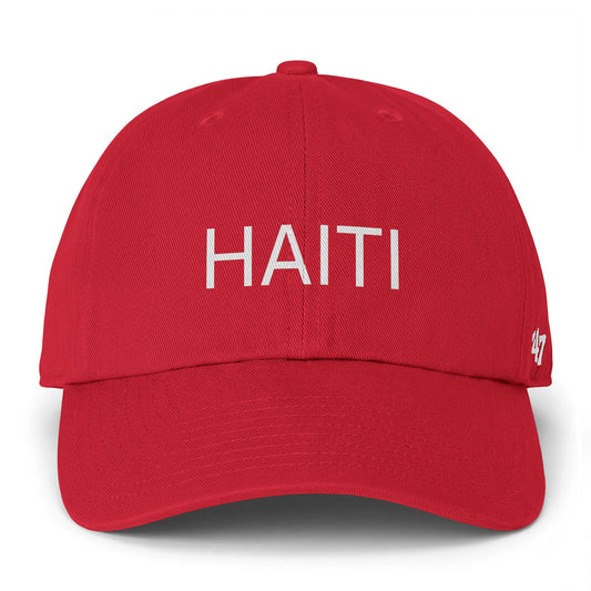 HAT — 'HAITI' Embroidered Baseball Cap