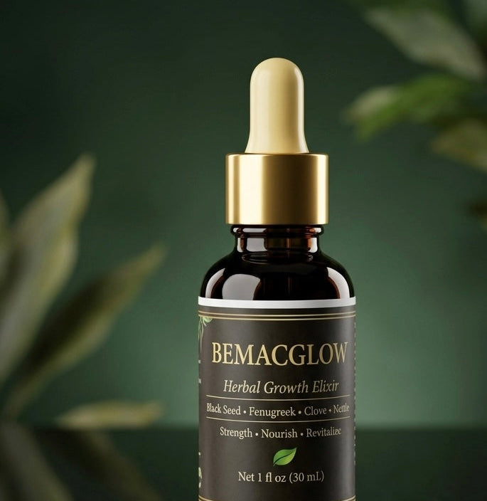 BemacGlow Herbal Hair Growth Oil for Breakage & Thinning Hair