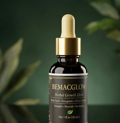 BemacGlow Herbal Hair Growth Oil for Breakage & Thinning Hair
